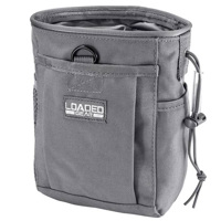 

Barska Loaded Gear CX-800 Drawstring Dump Pouch for MOLLE System, Gray