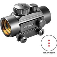

Barska 1x30mm Red Dot Crossbow Sight with 3.5 MOA Illuminated 3 Red Dot Reticle, Matte Black