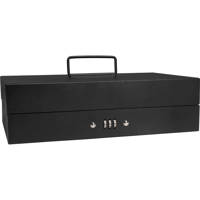

Barska Six-Compartment Cash Box with Bill Holders and Combination Lock