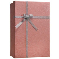 

Barska Gift Box Lock Box with Key Lock, Pink