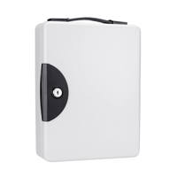 

Barska 50 Position Portable Key Cabinet with Key Lock & Carrying Handle, Gray
