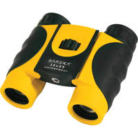 

Barska 12x25 Colorado Water Proof Roof Prism Binocular with 5.6 Degree Angle of View, Yellow & Black