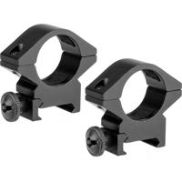 

Barska 1" Medium Aluminum Weaver Style Scope Mounting Rings, Matte Black, 2-Pack