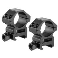 

Barska 1" Medium Aluminum Weaver Style HQ Scope Mounting Ring, Matte Black, 2-Pack