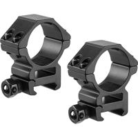 

Barska 30mm Medium Aluminum Weaver Style HQ Scope Mounting Ring, Matte Black, 2-Pack
