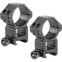 

Barska 30mm High Aluminum Weaver Style HQ Scope Mounting Ring, Matte Black, 2-Pack
