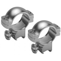 

Barska 1" Medium Aluminum Dovetail Scope Mounting Ring for Airguns, .22 Caliber, Silver, 2 Pack