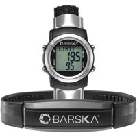 

Barska R2 Fitness Heart Rate Monitor Watch with Wireless Transmitter, Maximum Average Heart Rate, Calorie Counter, Target Zone and Water Resistant