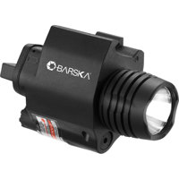 

Barska Red Laser with 200 Lumen Flashlight Sight, Picatinny Rail Mount
