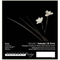

Bergger Bergger Prestige Variable CB Style (Cream Base) Tint FB Fiber Based Black & White Enlarging Paper - 8x10" - 25 Sheets - Semi-Glossy Surface
