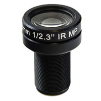

Back-Bone 1/2.3" 7.2mm f2.4 10MP M12 No Distortion Medium Angle Lens for Ribcage Hero3/3+, Hero4, H5M12, H5PRO and YI 4K Modified Camera