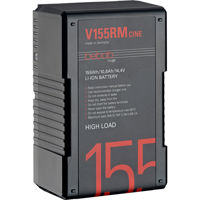

bebob V155RM-CINE High Load V-Mount Rechargeable Li-Ion Battery, 14.8V/10.8Ah /155Wh