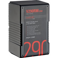 

bebob V290RM-CINE High Load V-Mount Rechargeable Li-Ion Battery, 14.8V/20.4Ah/293Wh