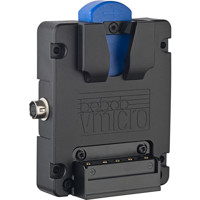 

bebob Vmicro Battery Plate with Hirose 4-Pin and USB (A)