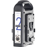 

bebob VS2 2-Channel Portable Simultaneous Charger with Built-In AC Adapter for V-Mount Li-Ion Batteries, 82W DC-Out