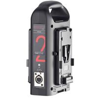 

bebob VS2-RL 2-Channel Portable Simultaneous Charger with Built-In AC Adapter for Rouge V-Mount Li-Ion Batteries, 82W DC-Out