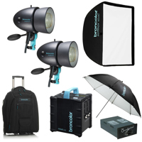 

Broncolor Move 1200 L Outdoor 2-Head Flash Kit 2 - With Free Broncolor Rechargeable Lithium Battery