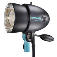 

Broncolor MobiLED Lamphead with 1600 J Flash Tube and 30W LED Modeling Lamp
