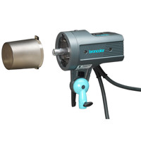 

Broncolor Pulso Twin 2x3200 Ws 100-120 V Lamphead with Flash Tube, Modelling Lamp, Clear Protecting Glass Dome and Protection Cap