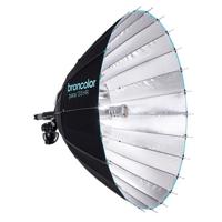 

Broncolor Para 133HR F Reflector Kit without Adapter, Includes F133 Focusing Tube, Focusing Device Para 88 / 133 with Standard Tilt Head and Safety Rope, 4x Suspension Ropes, Flash Bag 2 without Insert, Accessory Bag