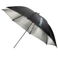 

Broncolor 85cm (33.5") Umbrella, Silver/Black