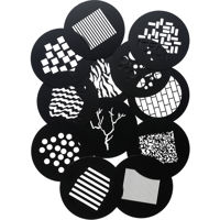 

Broncolor Gobo Set for Profil Spot Flash Head, 12-Pieces