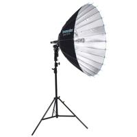 

Broncolor Para 133HR FT Reflector Kit, Includes FT133 Focusing Tube, Focusing Device Para 88 / 133 with Tilt Head, 4x Suspension Ropes, Flash Bag 2 without Insert, Accessory Bag