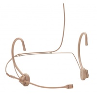 

Beyerdynamic TG H74c Professional Neckworn Supercardioid Condenser Headset Microphone with 4-Pin Female Mini XLR Connector, TG Pin Out, Tan