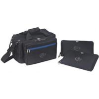 

Bulldog 15x8x10" X-Large Tactical Range Bag with Two Pistol Rugs, Black