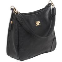 

Bulldog Hobo Style PU Leather Concealed Carry Purse with Holster, Black with Black Trim