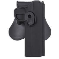 

Bulldog Rapid Release Right Hand Polymer Holster with Paddle for Glock 42 Pistol, Black