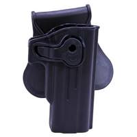 

Bulldog Rapid Release Right Hand Polymer Holster with Paddle for Hi-Point 40SW and 45ACP Pistols, Black