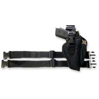 

Bulldog Right Hand Tactical Black Nylon Leg Pistol Holster, Fits Most Compact Auto with 2.5-3.75" Barrels (Taurus PT-111)