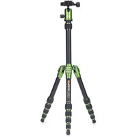 

MeFOTO A0350QG Backpacker Travel Tripod Kit - Green, Supports 8.8 lbs., Max. Height 51.2"