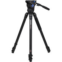 

Benro A373F Aluminum Video Tripod and BV6 Head Kit, 13.2lbs Capacity