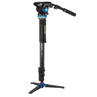 

Benro A48FD Classic Aluminum Video Monopod with 3-Leg Base and S6 PRO Flat Base Fluid Video Head