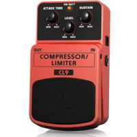 

Behringer Classic Compressor/Limiter Effects Pedal, 500 kOhm Input Impedance, 1/4" Input Connector