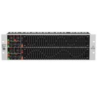 

Behringer ULTRAGRAPH PRO FBQ6200HD High-Definition Dual Channel 31-Band Stereo Graphic Equalizer with FBQ Feedback Detection System, Limiters and Pink-noise Generator