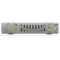 

Behringer Mini FBQ FBQ800 Compact 9-Band Graphic Equalizer with Feedback Detection System, 2 Channel, 10Hz-200kHz System Frequency response