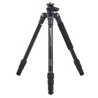

Benro Go Plus FGP18A 4-Section Aluminum Travel Tripod with Integrated Monopod, 22 Lbs Capacity, 61" Max Height