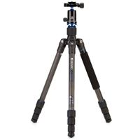 

Benro FTA18CV0 Travel Angel 9X Carbon Fiber Series 1 Tripod Kit with V0 Ballhead, 4 Section, Twist Lock, Monopod Conversion