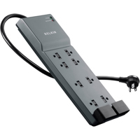 

Belkin BE108200-06 Surgemaster Home/Office 8-Outlets Surge Suppressor with 6' Cord