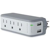 

Belkin BZ103050-TVL 5-Outlets Mini Surge Suppressors with USB Charger
