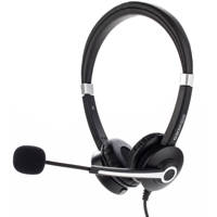 

Benro MeVIDEO MWH-1 Wired On-Ear Stereo Headset, Black/Silver