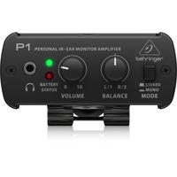 

Behringer Powerplay P1 Personal In-Ear Monitor Amplifier, 20Hz-80kHz Frequency Response, 10 Ohms Output Impedance