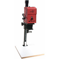 

Beseler Printmaker 67 VC Variable Contrast Black & White Photo Enlarger, Red Color, 120 Volt.