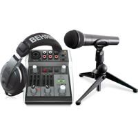 

Behringer PODCASTUDIO 2 USB Podcasting Bundle with USB Mixer, Microphone and Headphones