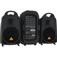 

Behringer Europort PPA2000BT Ultra-Compact 2000-Watt 8-Channel Portable PA System with Bluetooth Technology, Wireless Microphone Option