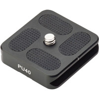 

Benro PU40 Arca-Swiss Style Quick Release Plate. L40 X W38 X H10mm.