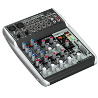 

Behringer Behringer Xenyx QX1002USB Premium 10-Input 2-Bus Mixer with Xenyx Mic Preamps and Compressors, British EQs, 24-Bit Multi-FX Processor and USB/Audio Interface